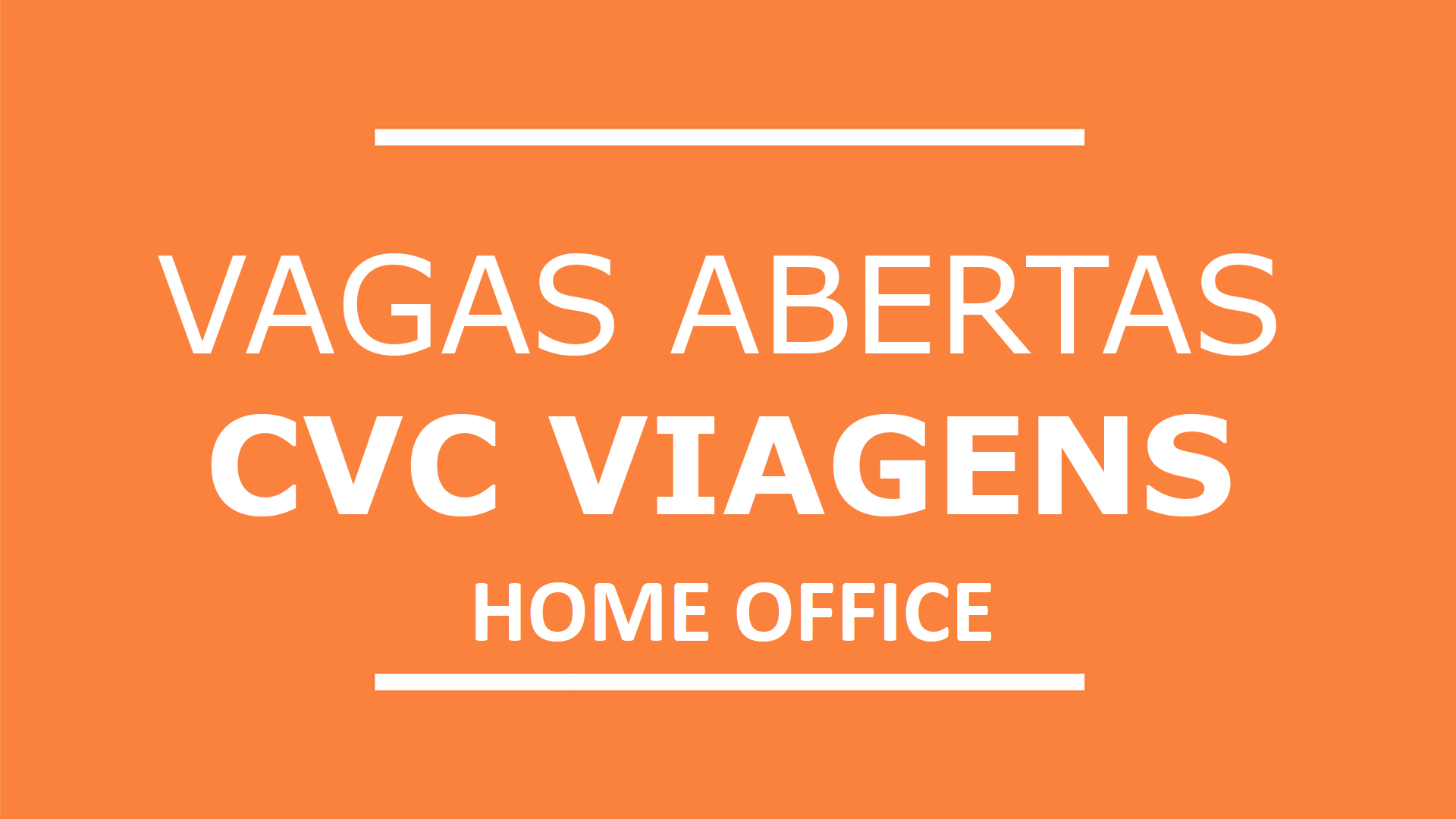 CVC Abre vagas Home Office para Assistente de Relacionamento 06 Horas por dia