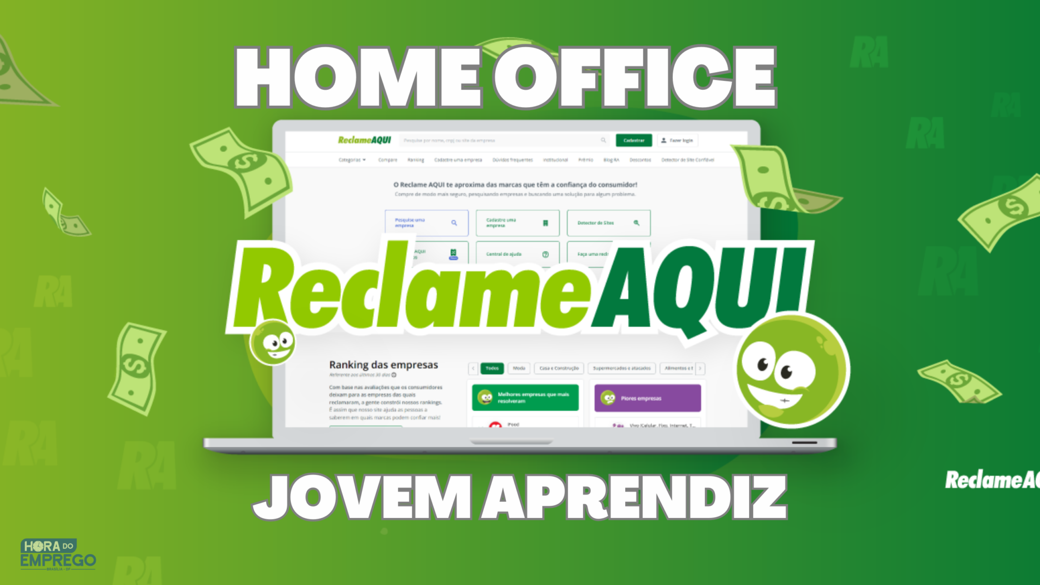 Reclame AQUI abre vagas Home Office para Jovem Aprendiz Capital Vagas