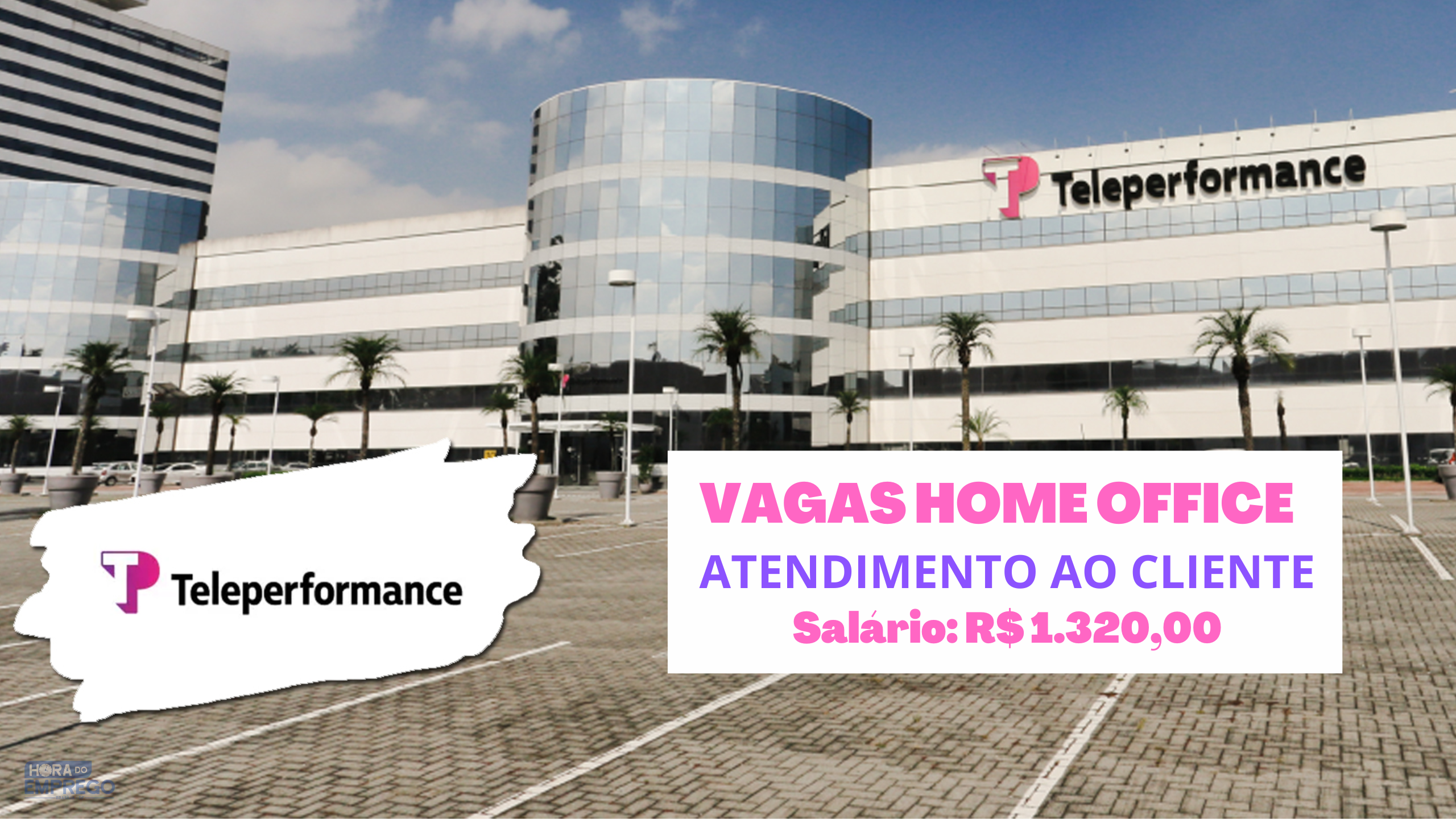 TP Anuncia 50 Vagas HOME OFFICE para Atendimento Fast Food via Voz, Chat e E-mail