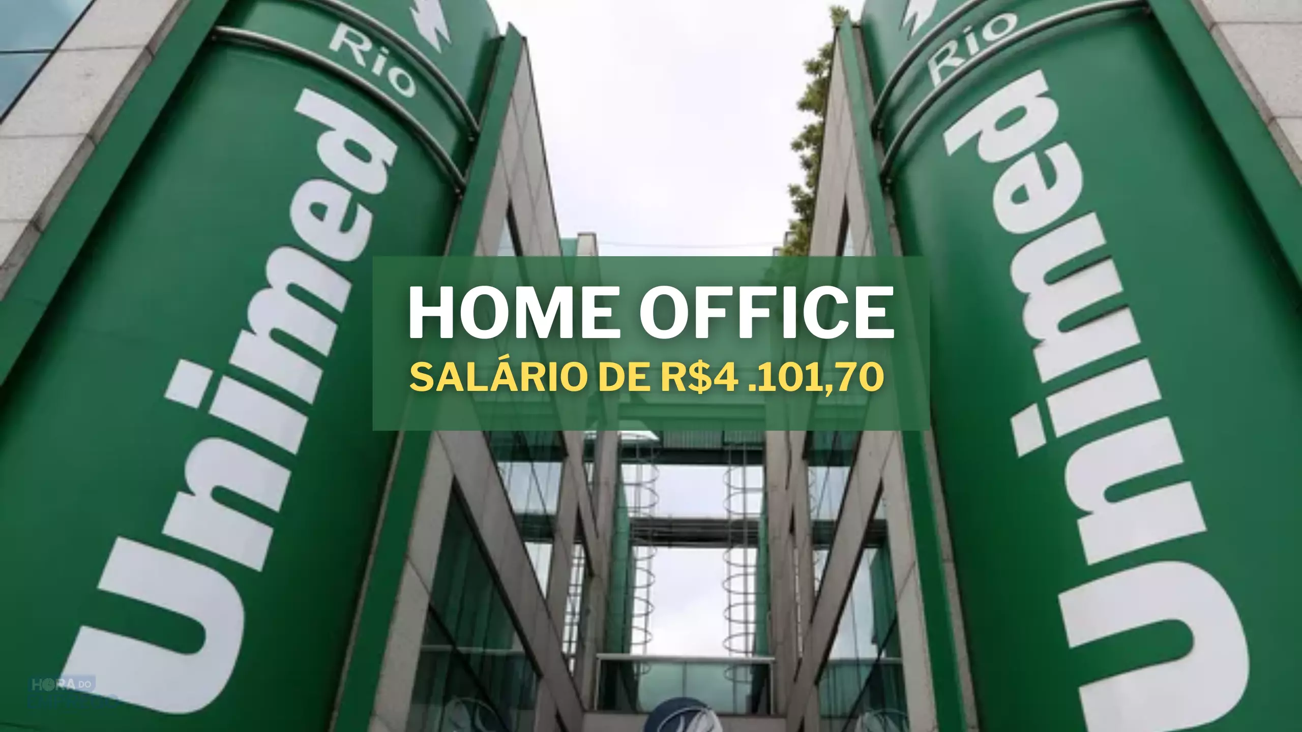 Unimed abre vagas HOME OFFICE para o setor de Comunicação e Marketing com salário de R$4.101,70 e Alimentação de R$ 800,00