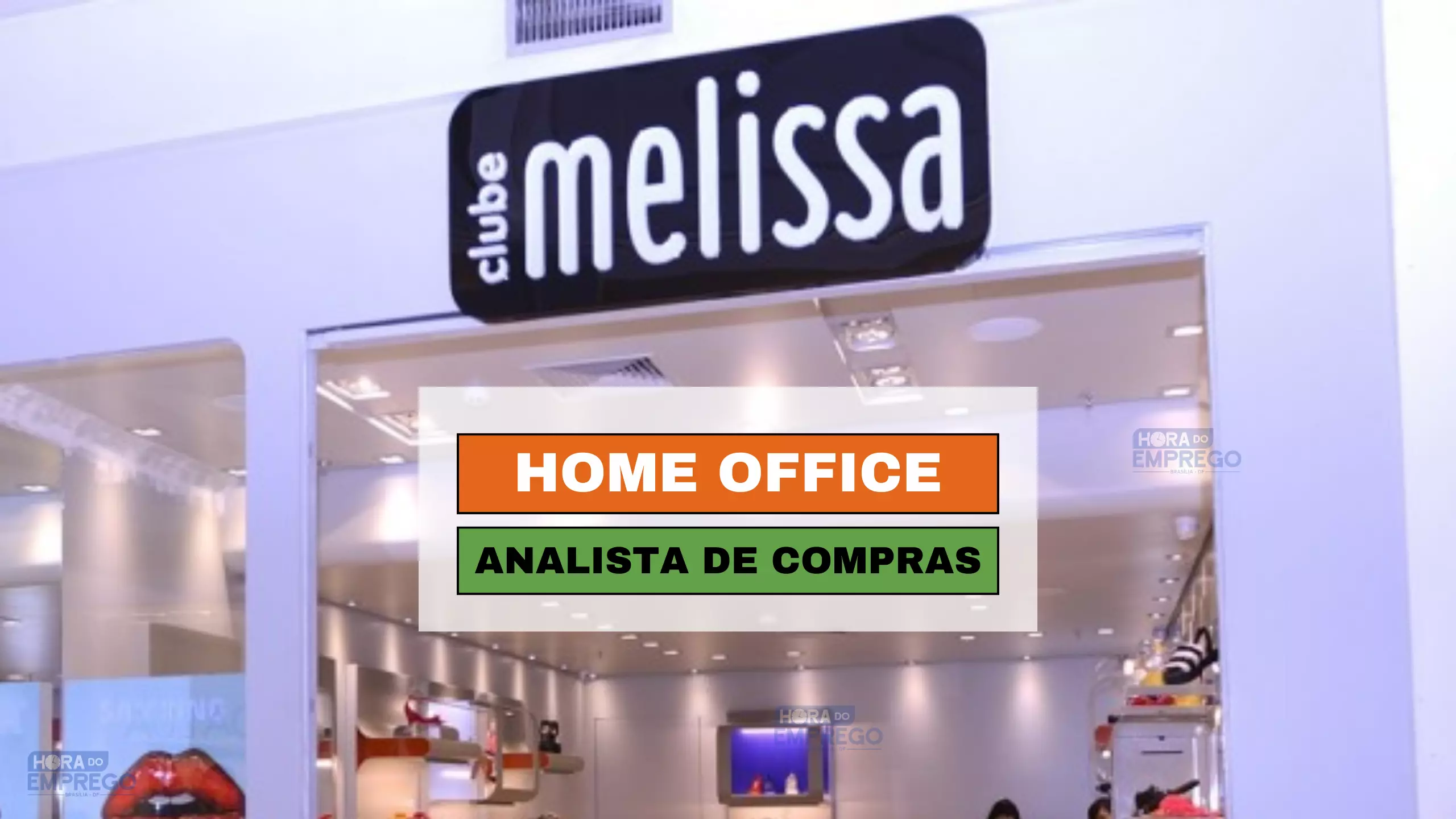 Franquias Melissa abre vagas HOME OFFICE para Analista de Compras e Merchandising I 