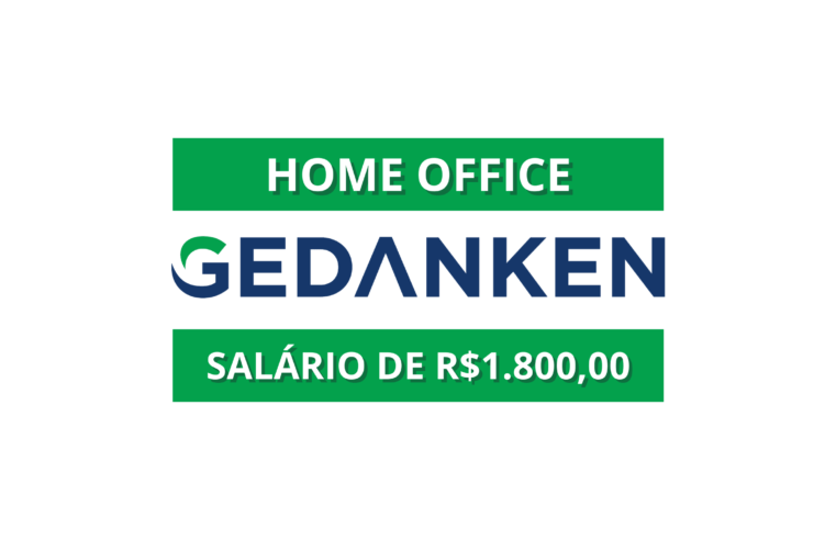 Startup Gedanken abre vaga HOME OFFICE para Analista de Documentação com salário de R$1.800,00