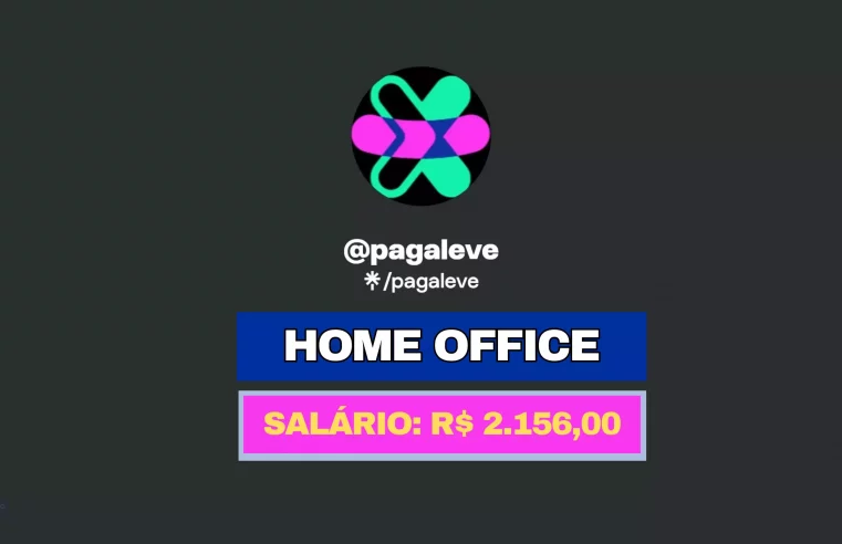 Pagaleve abre vaga 100% HOME OFFICE para Agente de Cobrança com salário de R$ 2.156,00