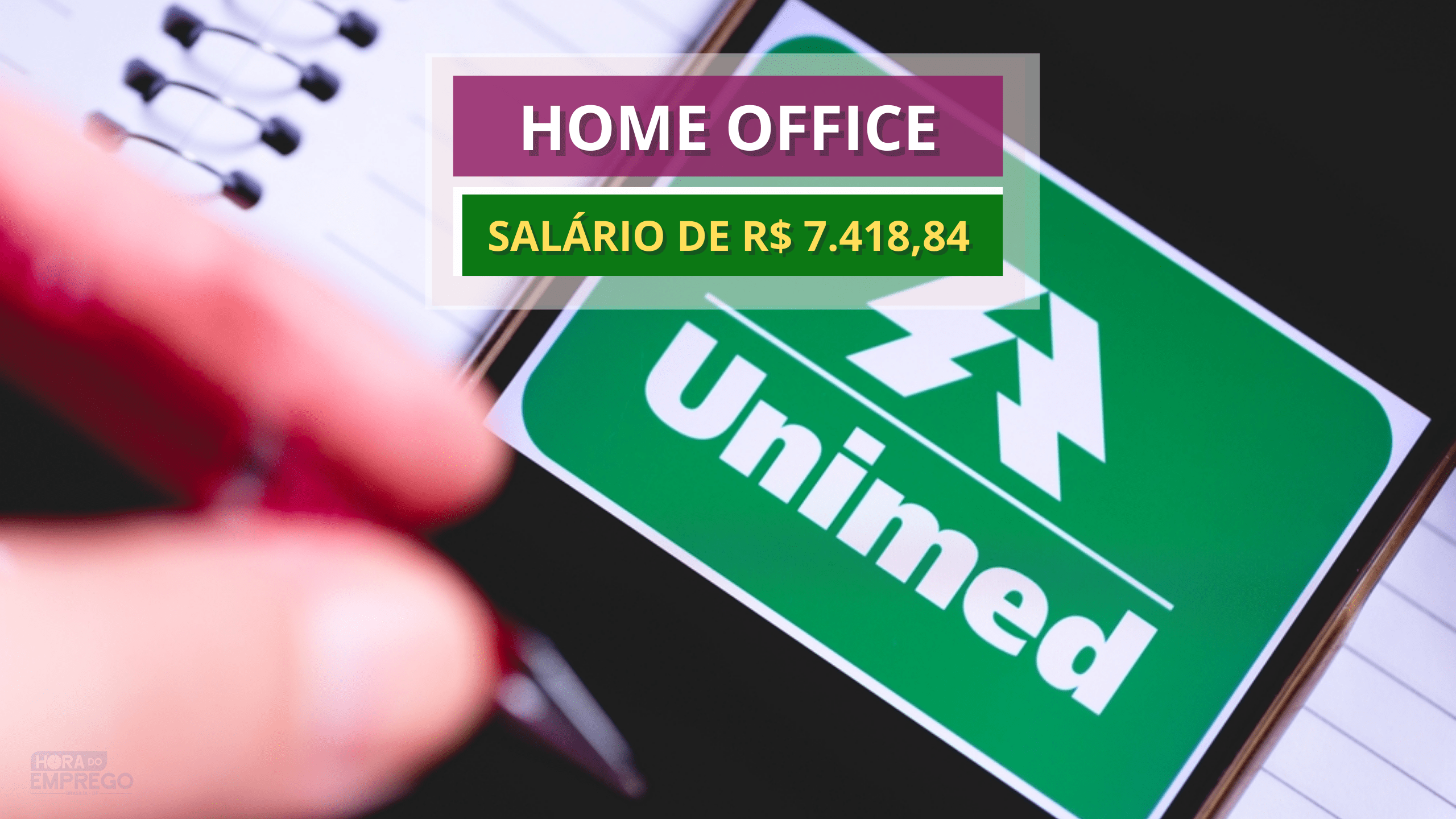 UNIMED anuncia NOVA vaga para Especialista em Infraestrutura 100% HOME OFFICE com salário de R$ 7.418,84 e Alimentação R$ 800,00