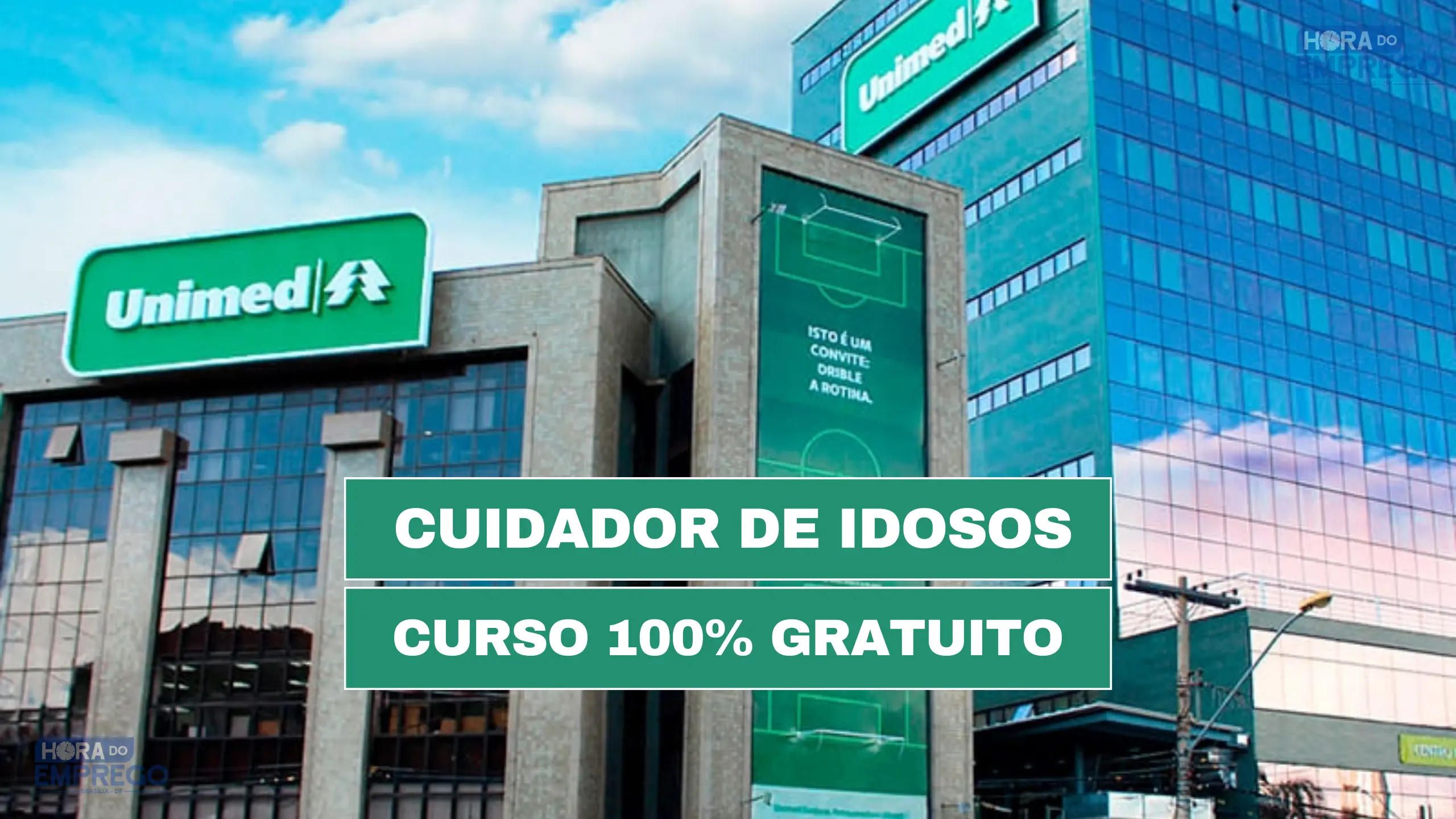 Unimed abriu inscrições para o curso 100% GRATUITO de CUIDADOR DE IDOSOS