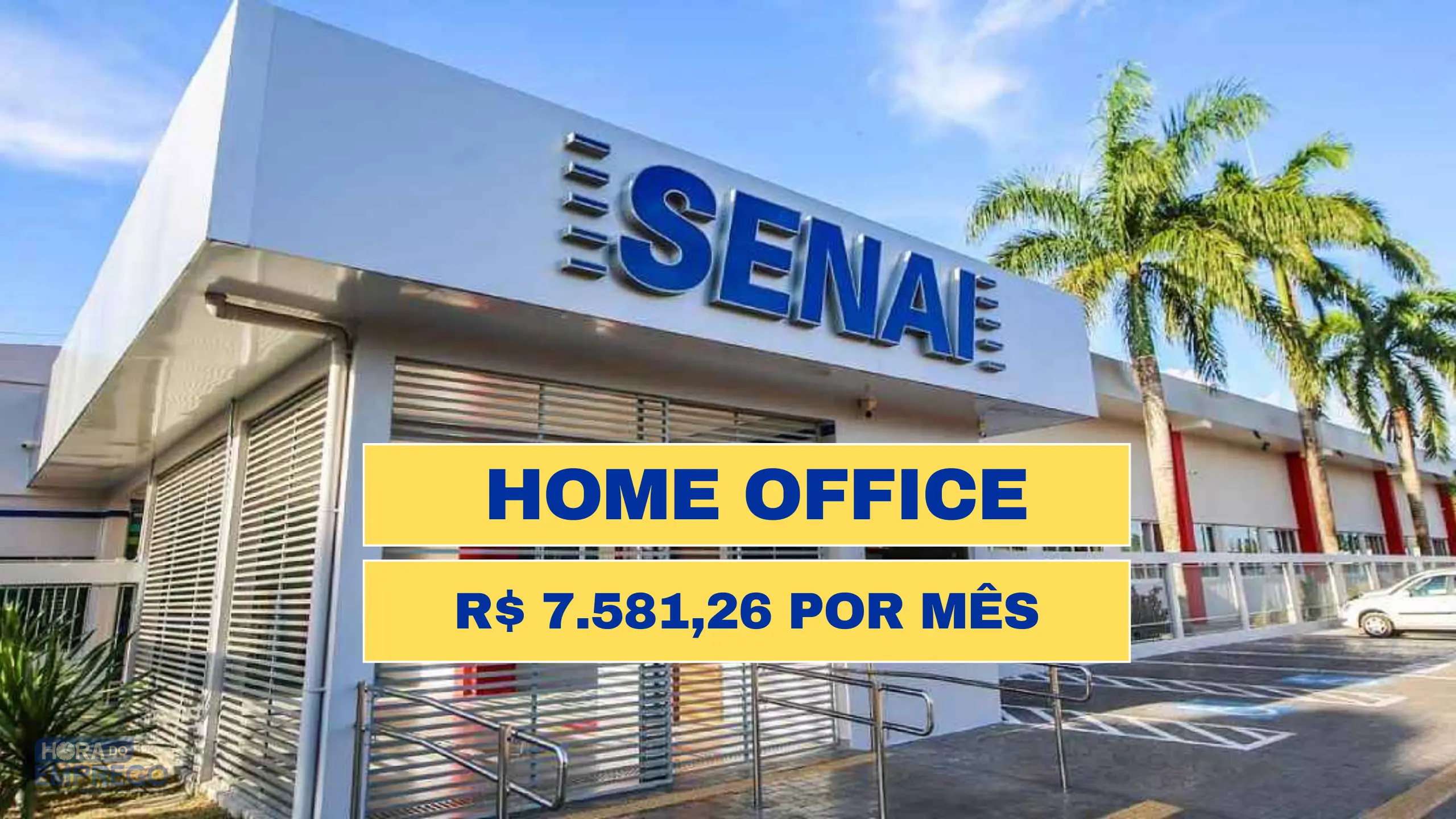 Senai abre vagas HOME OFFICE com salário de R$ 7.581,26 no setor de Pesquisa e Otimização