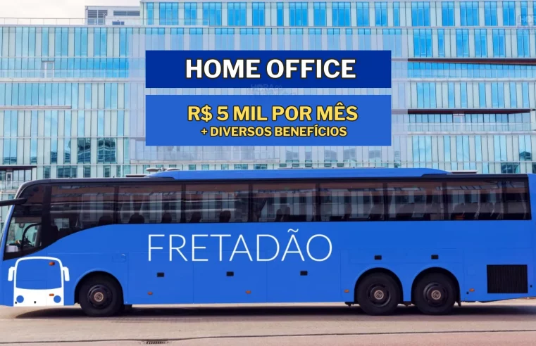 Fretadão abre vaga HOME OFFICE para Analista de Atendimento I com salários de até R$ 5 mil