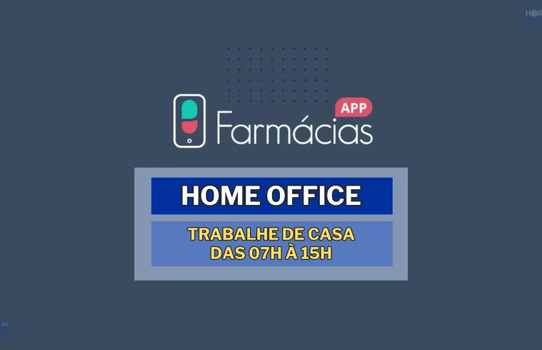 Home Office: Trabalhe de Casa das 07h à 15h para a empresa Farmácias APP no cargo de Auxiliar de Atendimento