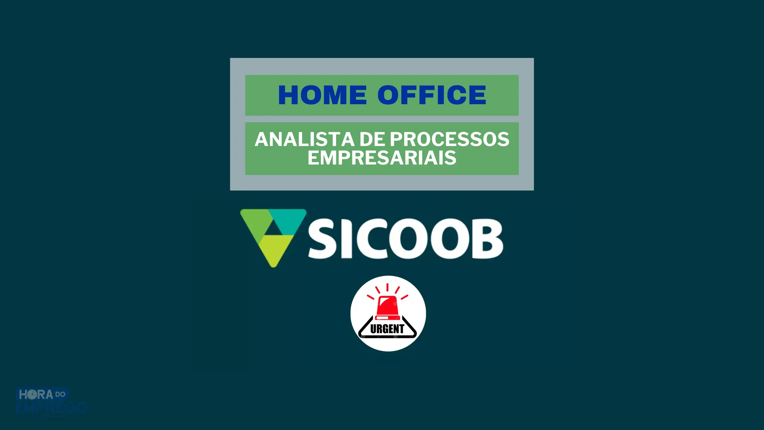 Banco Sicoob abriu vaga HOME OFFICE para TRABALHAR DE CASA no cargo de Analista de Processos Empresariais