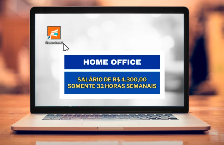 Trabalhe de Casa 4 dias na semana! Analista de Produção em HOME OFFICE com salário de R$ 4.300,00 somente 32 horas semanais.
